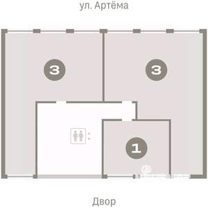 3-к квартира, вторичка, 101м2, 6/9 этаж
