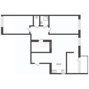 3-к квартира, вторичка, 82м2, 11/20 этаж