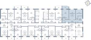 3-к квартира, вторичка, 76м2, 11/15 этаж