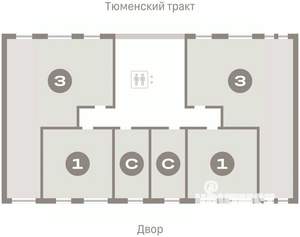 1-к квартира, вторичка, 48м2, 2/17 этаж