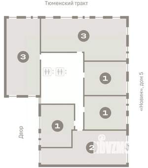 3-к квартира, вторичка, 103м2, 2/17 этаж
