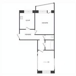 2-к квартира, вторичка, 53м2, 5/5 этаж