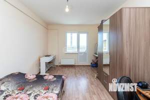 1-к квартира, вторичка, 43м2, 17/17 этаж