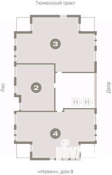 3-к квартира, вторичка, 173м2, 15/15 этаж