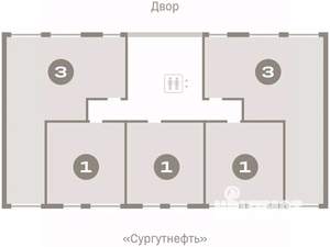 3-к квартира, вторичка, 85м2, 4/9 этаж