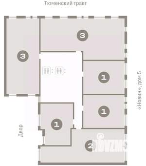 2-к квартира, вторичка, 85м2, 7/17 этаж