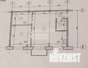 2-к квартира, вторичка, 44м2, 3/5 этаж