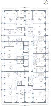 1-к квартира, вторичка, 52м2, 22/25 этаж