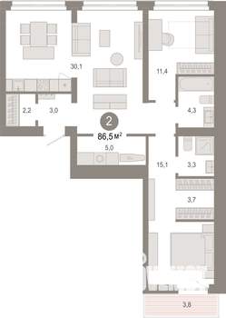 Фото квартиры на продажу (3)