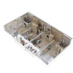 3-к квартира, вторичка, 88м2, 23/23 этаж