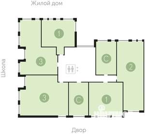 1-к квартира, сданный дом, 63м2, 3/17 этаж