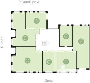 2-к квартира, сданный дом, 160м2, 4/17 этаж