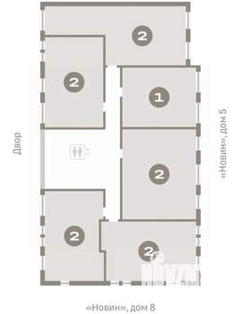 2-к квартира, вторичка, 80м2, 7/8 этаж