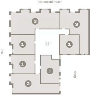 3-к квартира, вторичка, 115м2, 3/17 этаж