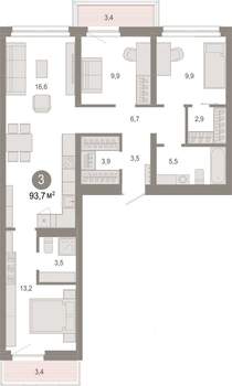 Фото квартиры на продажу (3)
