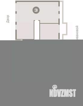 2-к квартира, вторичка, 74м2, 9/9 этаж