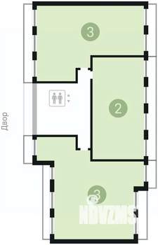 3-к квартира, сданный дом, 128м2, 9/17 этаж