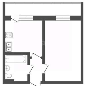 1-к квартира, вторичка, 31м2, 2/8 этаж