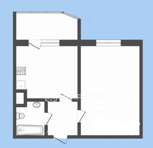 1-к квартира, вторичка, 48м2, 8/18 этаж