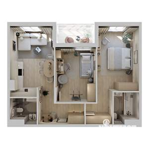 2-к квартира, вторичка, 67м2, 5/23 этаж