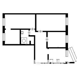 4-к квартира, вторичка, 87м2, 2/5 этаж