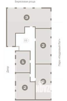 2-к квартира, вторичка, 85м2, 9/9 этаж