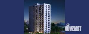 1-к квартира, вторичка, 41м2, 14/16 этаж