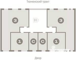 1-к квартира, вторичка, 45м2, 4/17 этаж
