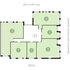 3-к квартира, сданный дом, 112м2, 3/17 этаж