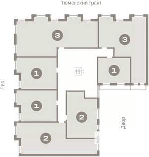 2-к квартира, вторичка, 84м2, 8/9 этаж