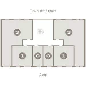 1-к квартира, вторичка, 45м2, 5/8 этаж