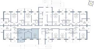 2-к квартира, вторичка, 59м2, 1/25 этаж