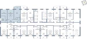 3-к квартира, вторичка, 76м2, 4/25 этаж