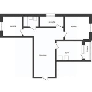 3-к квартира, вторичка, 67м2, 2/17 этаж