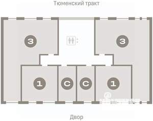 1-к квартира, вторичка, 44м2, 7/8 этаж