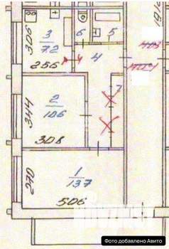 2-к квартира, вторичка, 45м2, 4/9 этаж
