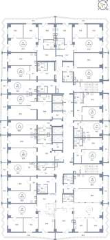 1-к квартира, вторичка, 46м2, 6/25 этаж