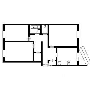 3-к квартира, вторичка, 71м2, 4/9 этаж