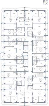 1-к квартира, вторичка, 47м2, 23/25 этаж