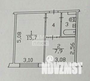 2-к квартира, вторичка, 31м2, 4/8 этаж