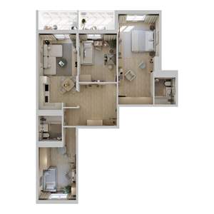 3-к квартира, вторичка, 97м2, 20/23 этаж