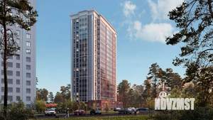2-к квартира, строящийся дом, 58м2, 2/18 этаж