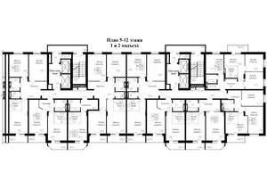 3-к квартира, вторичка, 64м2, 12/25 этаж