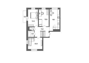 3-к квартира, вторичка, 72м2, 5/16 этаж