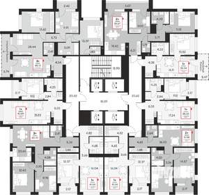 3-к квартира, вторичка, 85м2, 14/21 этаж