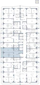 1-к квартира, вторичка, 95м2, 22/25 этаж