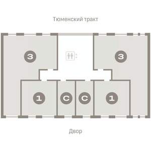 3-к квартира, вторичка, 95м2, 3/17 этаж