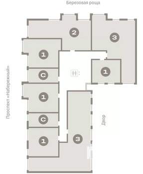 3-к квартира, вторичка, 100м2, 3/9 этаж