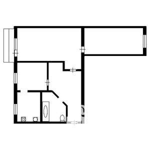 3-к квартира, вторичка, 58м2, 9/9 этаж