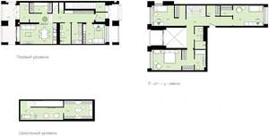 3-к квартира, строящийся дом, 207м2, 1/16 этаж
